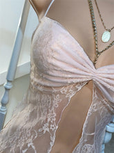 Lace Mesh See Through Camis Y2K Tops Summer Retro Women Backless Tie-up Off Shoulder Halter Tank Mini Vests New